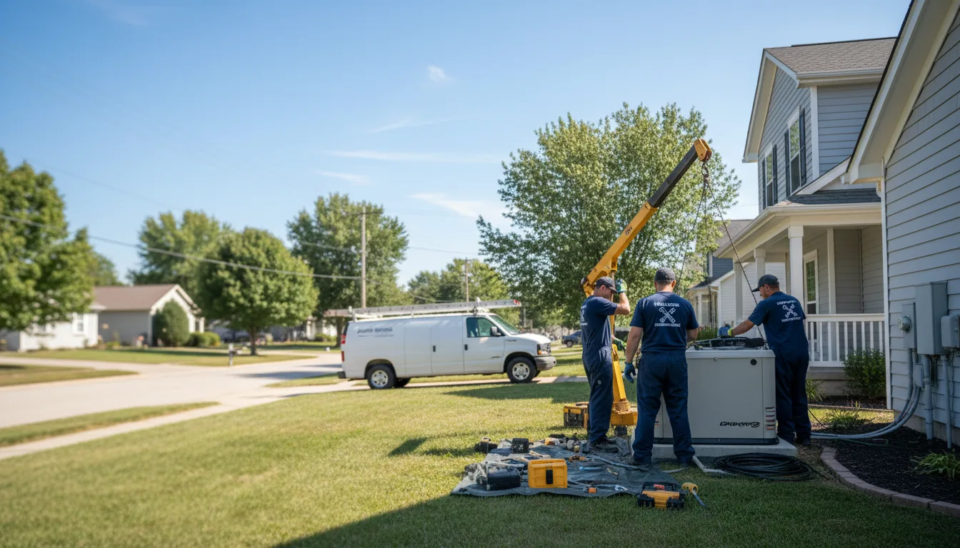 Generator Installation in Midlothian, TX near me